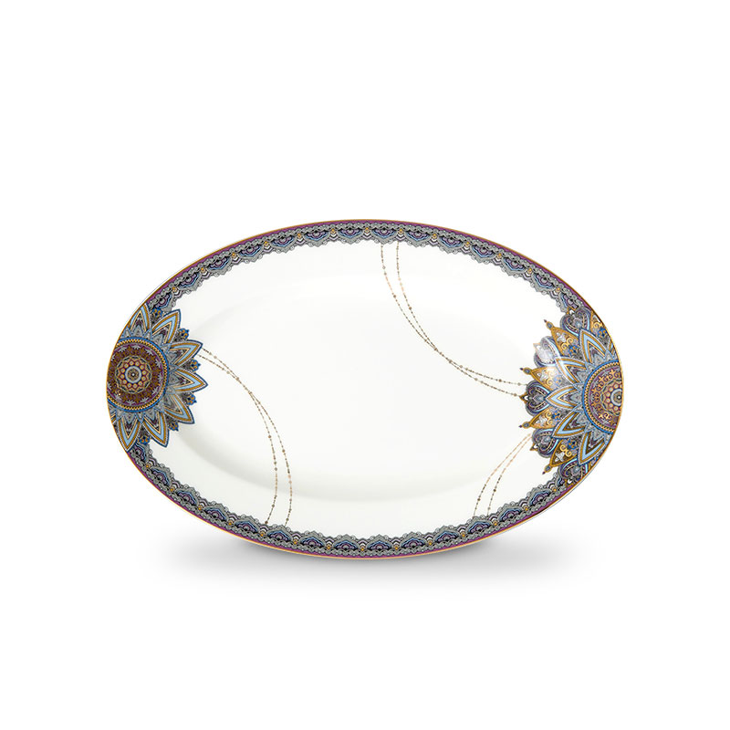 Овальная тарелка из коллекции "Ханшайым" 305мм